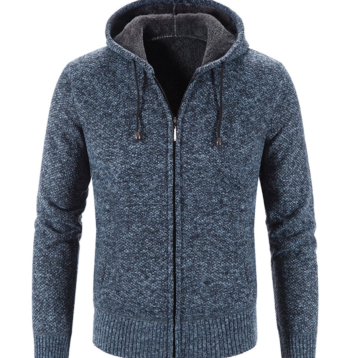 TIOZONEY - Chaqueta gruesa con capucha para hombre