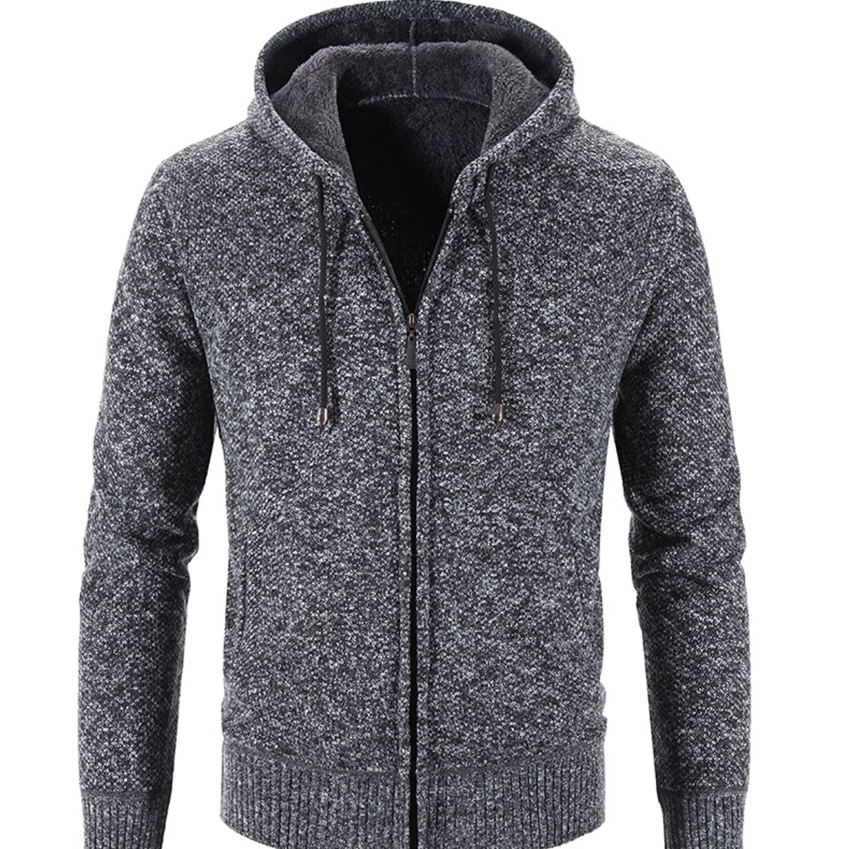 TIOZONEY - Chaqueta gruesa con capucha para hombre