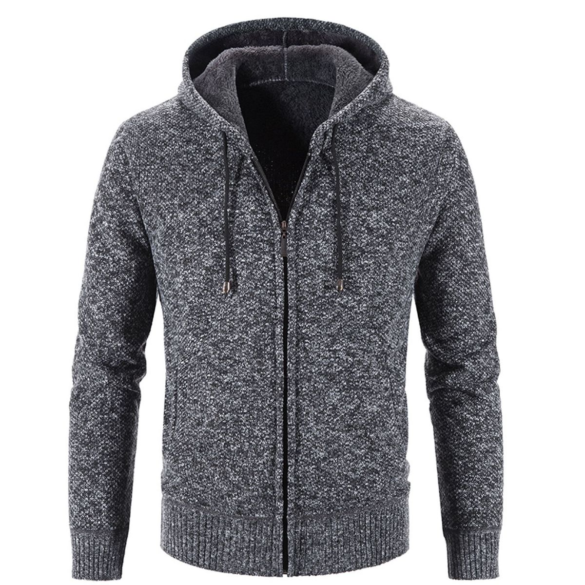 TIOZONEY - Chaqueta gruesa con capucha para hombre
