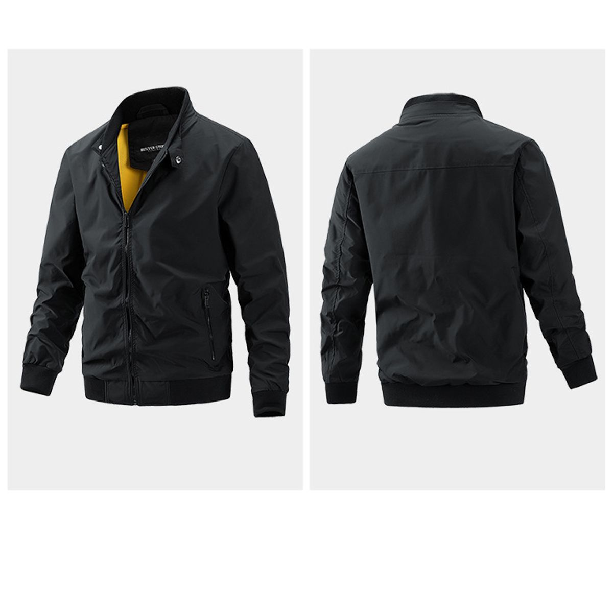 TIOZONEY - Chaqueta de aviador para hombre