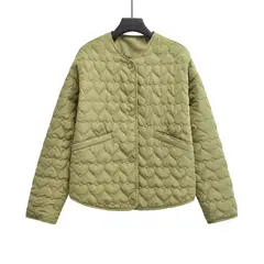 TIOZONEY - Chaqueta ligera acolchada para mujeres