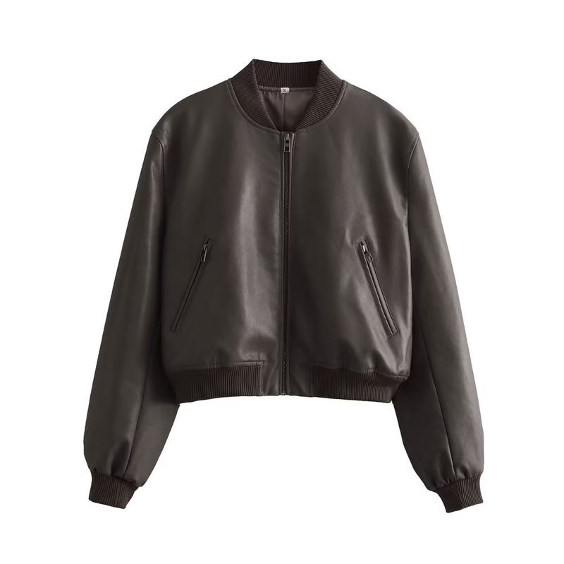 TIOZONEY - Ropa de PU para mujeres delgadas - Negro