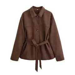 TIOZONEY - Chaqueta casual de moda de otoño para mujeres