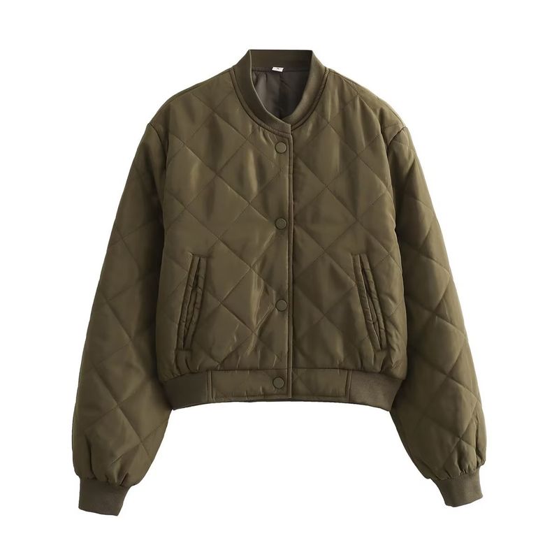 TIOZONEY - Chaqueta acolchada de algodón - Verde