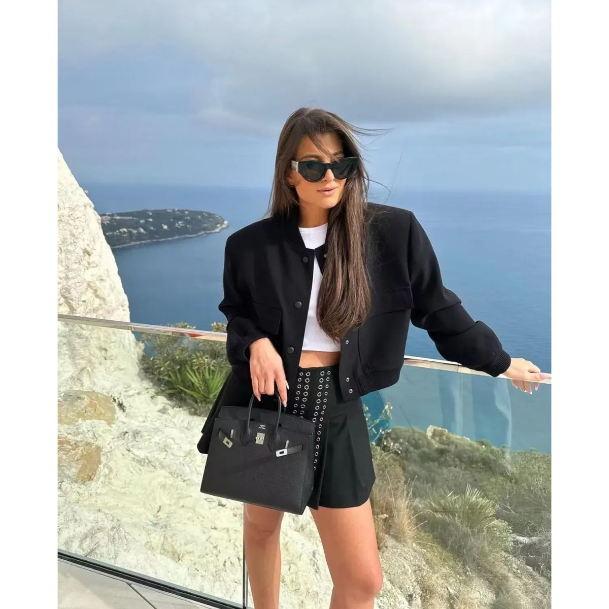 TIOZONEY - Chaqueta de mujer de primavera - Gris