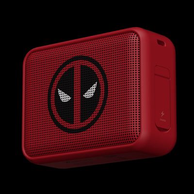 Imagen 2 del producto KBS-025MD-D Parlante Inalámbrico Bluetooth, Marvel Deadpool, 20 Horas de Autonomía, IPX7