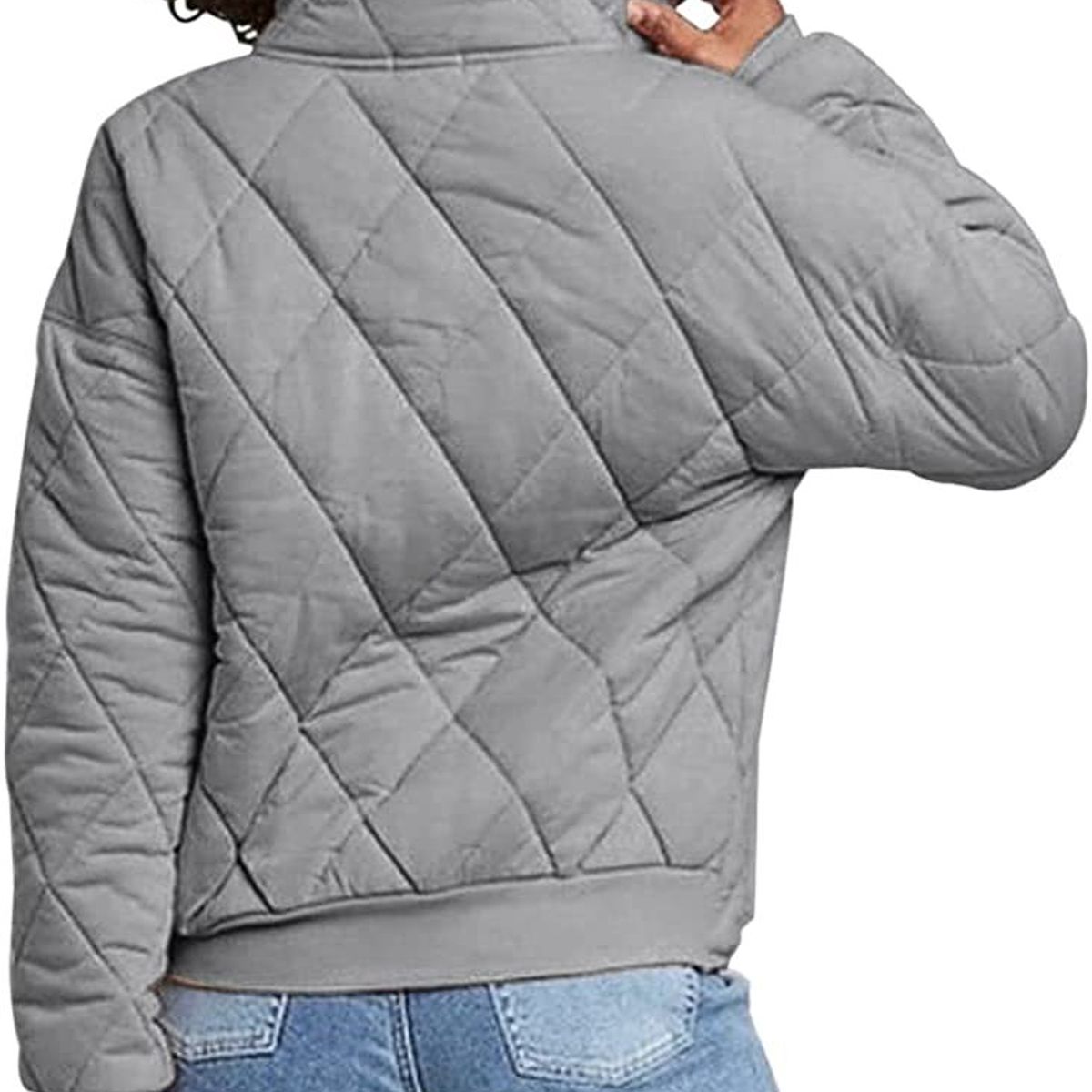 TIOZONEY - Chaqueta de manga larga - Gris