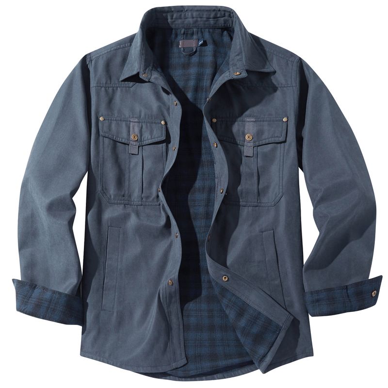 TIOZONEY - Chaqueta gruesa para hombre