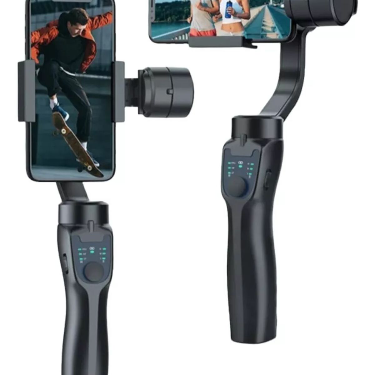 GENERICO - Estabilizador de Celular y Cámara de Acción 3 Ejes Gimbal Más Trípode