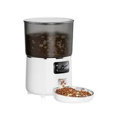BABYLUNA - Dispensador Automático de Alimentos con Cámara WiFi 4L
