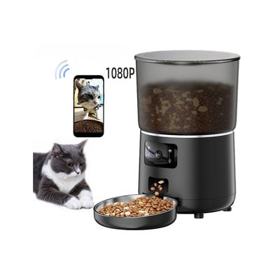 Imagen 2 del producto Dispensador Automático de Alimentos con Cámara WiFi 4L