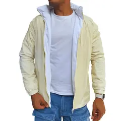 D'JOE - Chaqueta Cortaviento Impermeable Hombre
