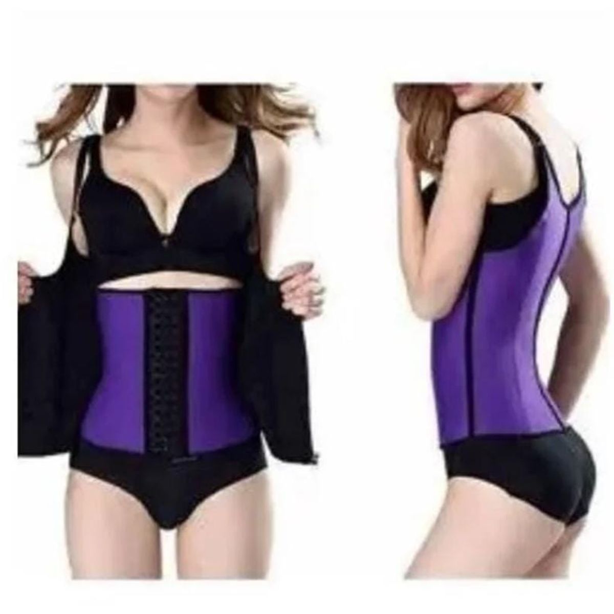 GENERICO - Chaleco de entrenamiento de Cintura Faja Talla L