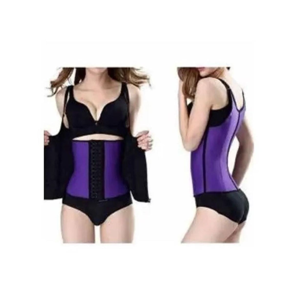 GENERICO - Chaleco de entrenamiento de Cintura Faja Talla XL