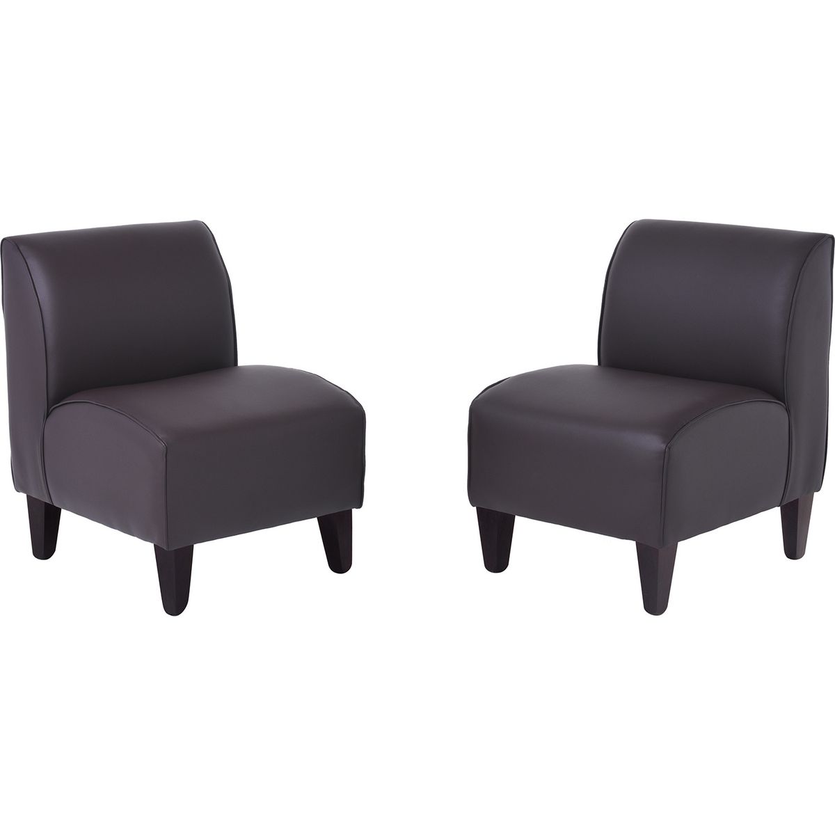 BODEVIR - Set Poltrona Soft PU 00 Chocolate