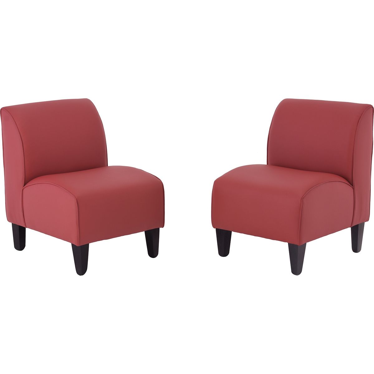 BODEVIR - Set Poltrona Soft PU 00 Rojo