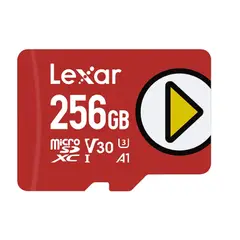 LEXAR - TARJETA DE MEMORIA MICRO SD PLAY-RED 256GB