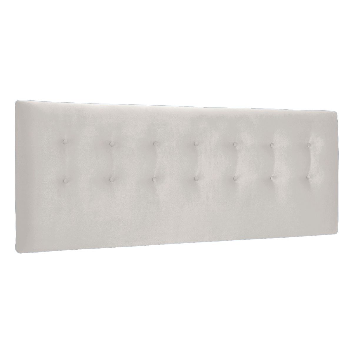 BODEVIR - Respaldo Botone Felpa King Crudo