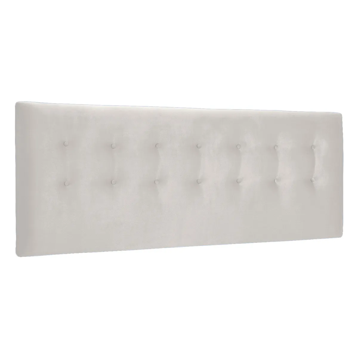 BODEVIR - Respaldo Botone Felpa King Crudo