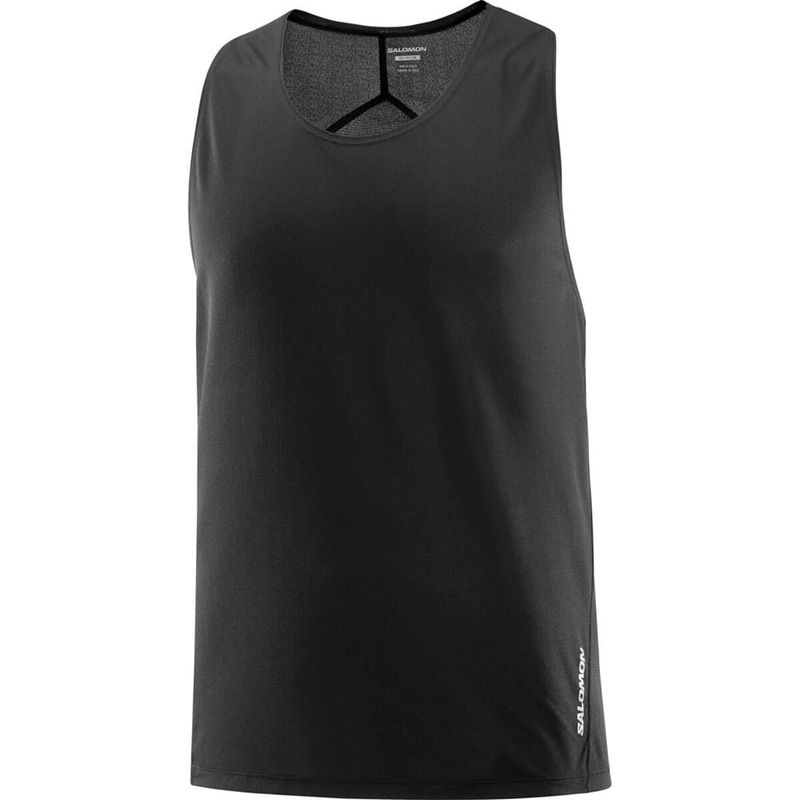 SALOMON - Polera Hombre Sense Aero Singlet M Ne Salomon.-