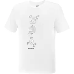 SALOMON - Polera Hombre Worthy Ss Tee M Bl