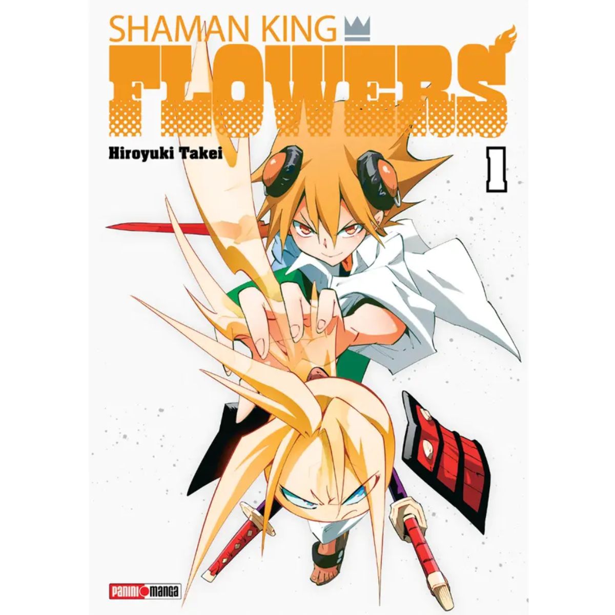 PANINI CHILE - Shaman King Flowers 2 en 1 N°1