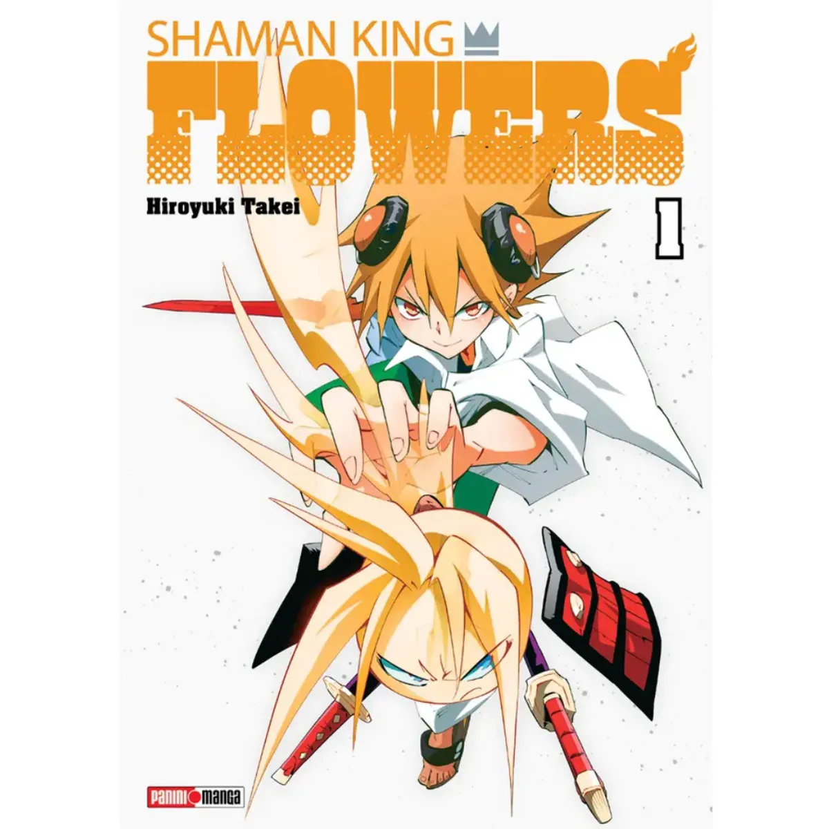 PANINI CHILE - Shaman King Flowers 2 en 1 N°1