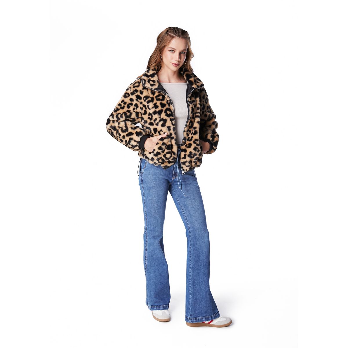 EFESIS - CHAQUETA EVANS REGULAR PIEL - Negro