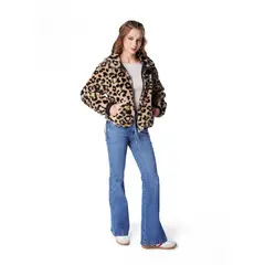 EFESIS - CHAQUETA EVANS REGULAR PIEL - Negro