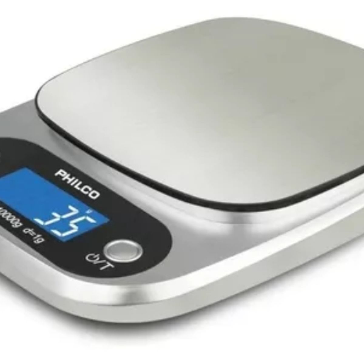 PHILCO - Balanza Pesa Digital Philco Ks491 10kg Cocina Color Plateado