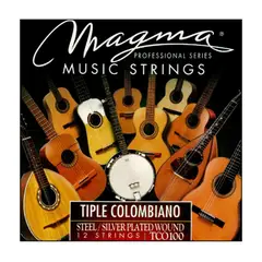 MAGMA - Set de 12 cuerdas para tiple colombiano TCO100