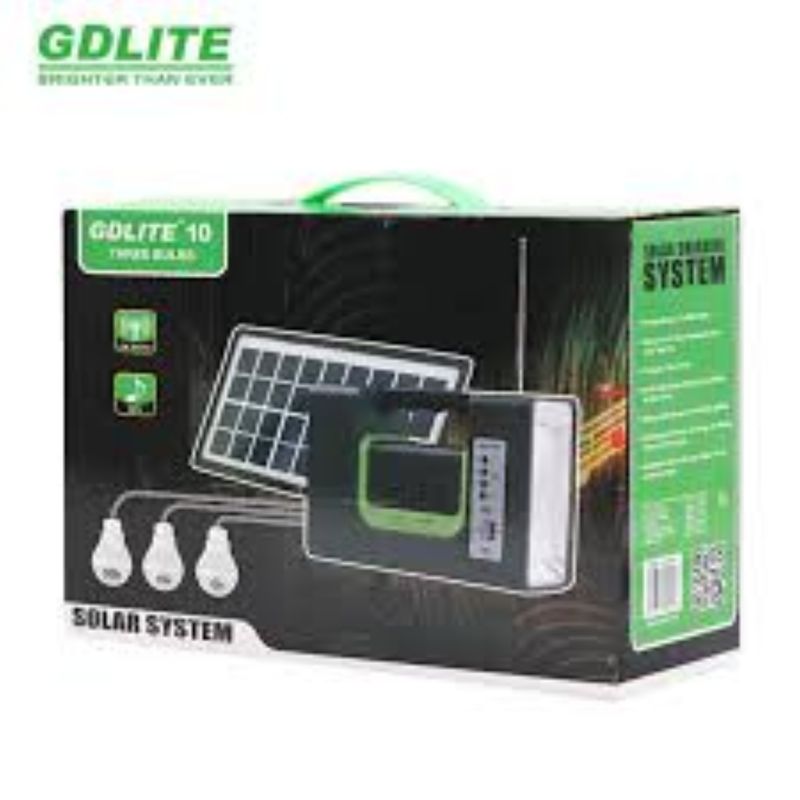 ANGELES DEL HOGAR - KIT PANEL SOLAR CON 3 BOMBILLOS