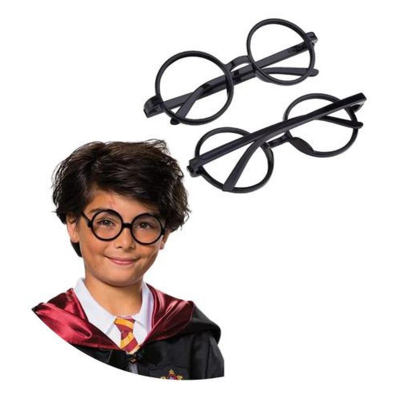 GENERICO - Lentes Gafas Harry Potter  Cosplay Montura Plástica - Negro