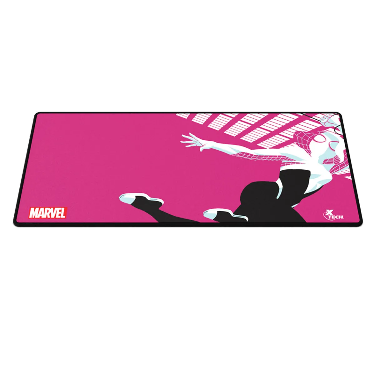 XTECH - Xtech XTA-M16SG-XXL Mousepad Gamer Marvel Ghost Spider, XXL, Base Antideslizante