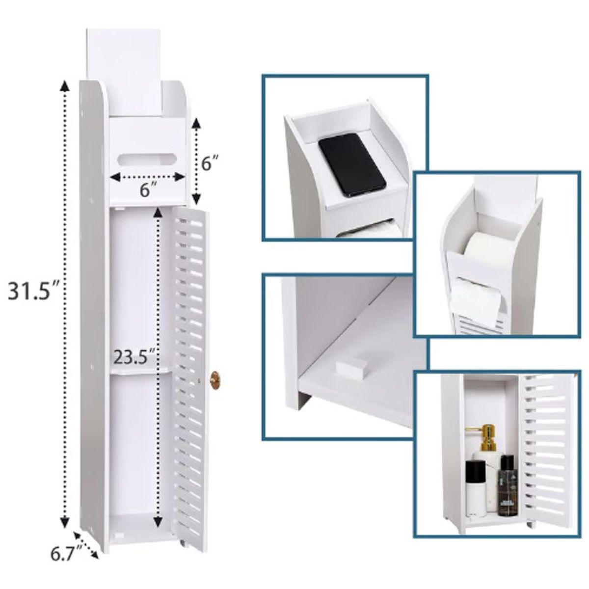 GENERICO - Armario de Baño Multifuncional