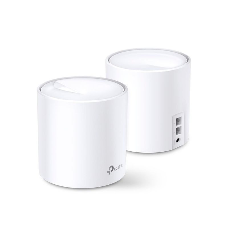 TP LINK - Set 2 Nodo Router Sistema Mesh Wi-fi 6 Tp-link Deco X20 Ax1800