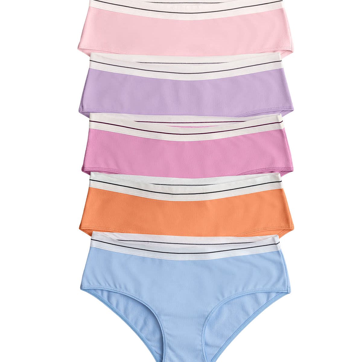LEONISA - Leonisa Pack x 5 calzones tipo pantaleta 12999X5 Surtido