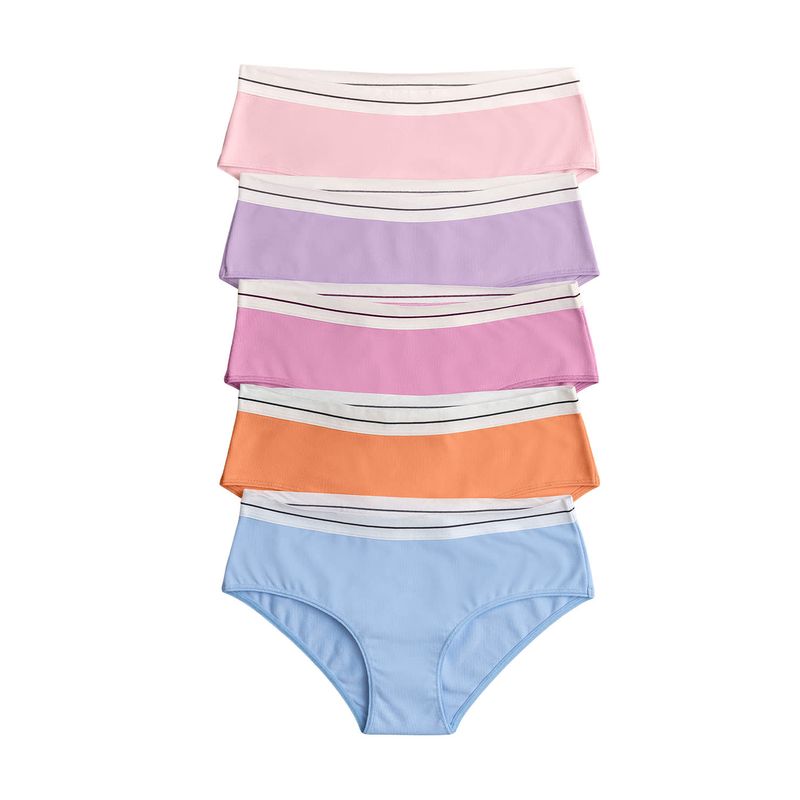 LEONISA - Pack x 5 calzones estilo hípster 12999X5 Surtido