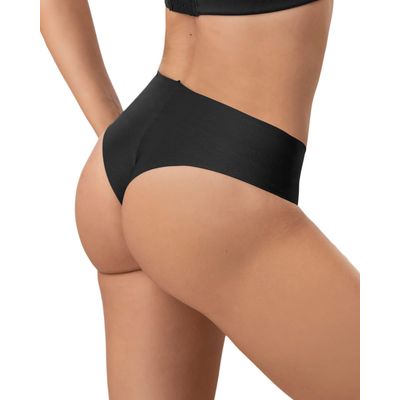 Imagen 2 del producto Pantaleta invisible tiro alto 092065 Negro