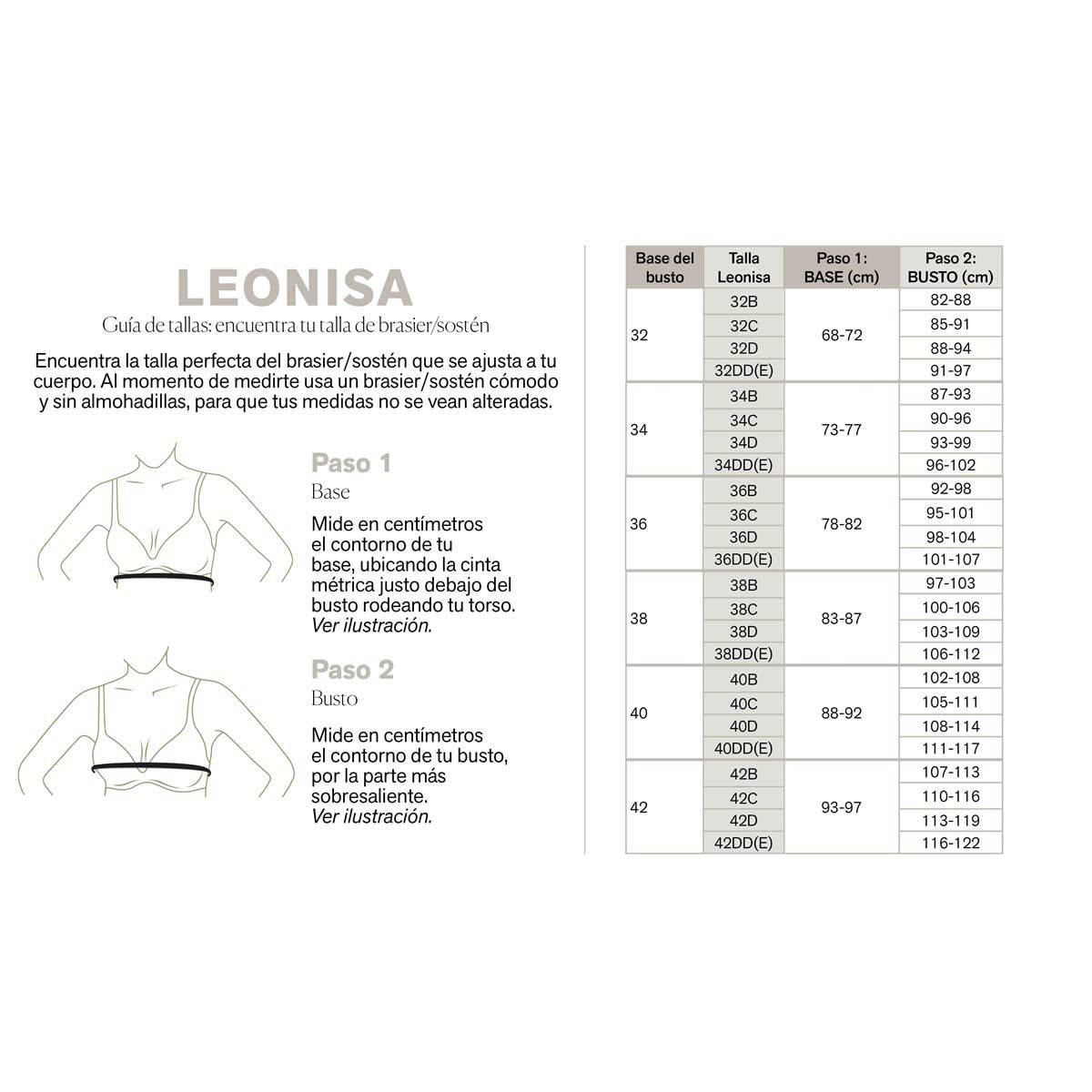 LEONISA - Sostén de mayor cubrimiento sin arco 71223 Verde