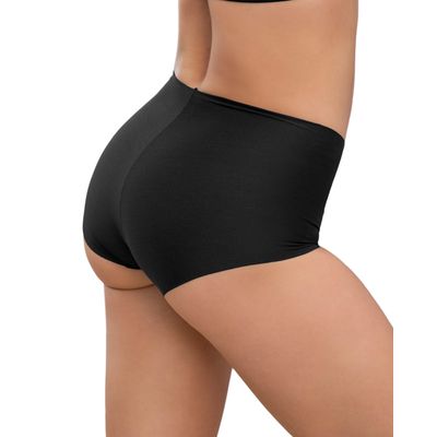 Imagen 2 del producto Bóxer efecto invisible tiro alto 092064 Negro