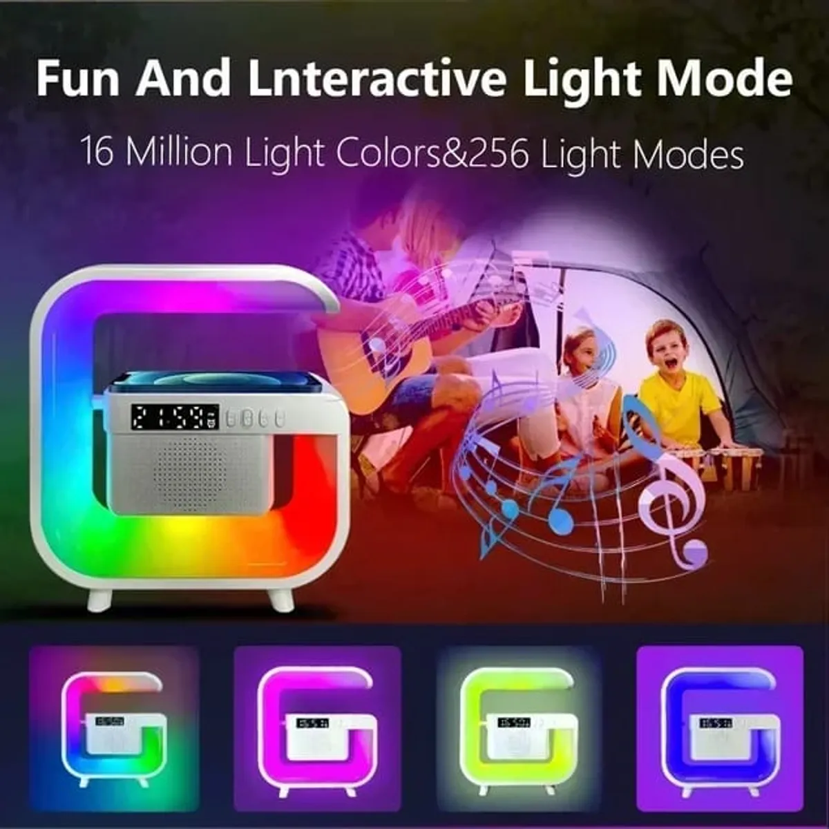 GENERICO - Soporte Parlante  Cargador