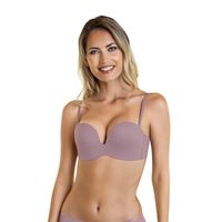 Sostén strapless Antigravedad de realce alto sin arco 011841 Morado
