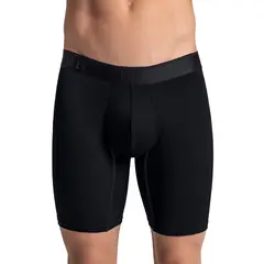 LEO - Bóxer largo deportivo de máxima frescura en microfibra 033290N Negro