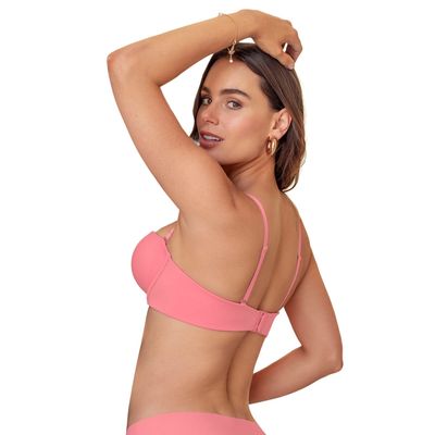 Imagen 2 del producto Sostén strapless Magic Up de doble realce que aumenta dos tallas de copa 011843 Rosado