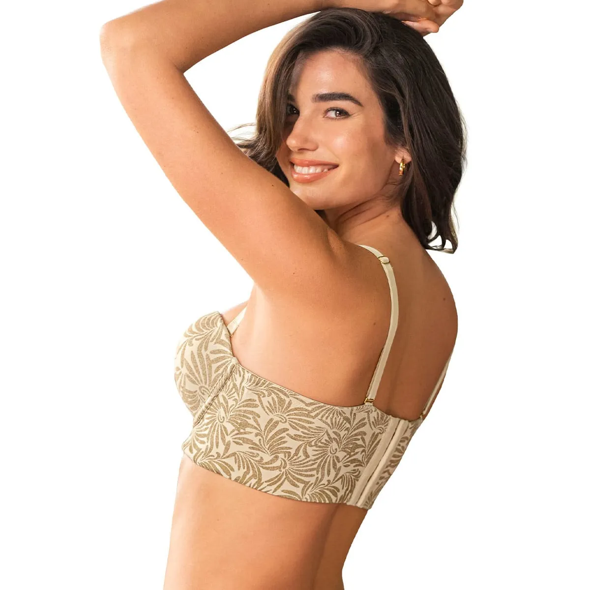 LEONISA - Strapless bustier 360° de perfección 011911 Dorado