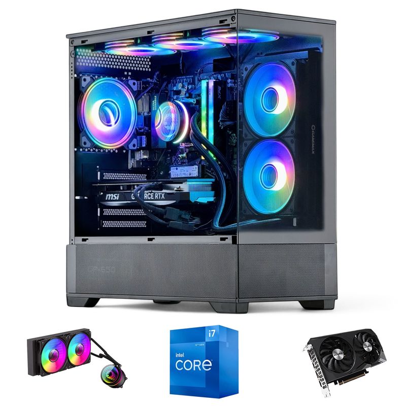 HYPERPC - PC GAMER INTEL CORE i7 12700K 64gb DDR5 2Tb RTX 5070 12Gb WiFi