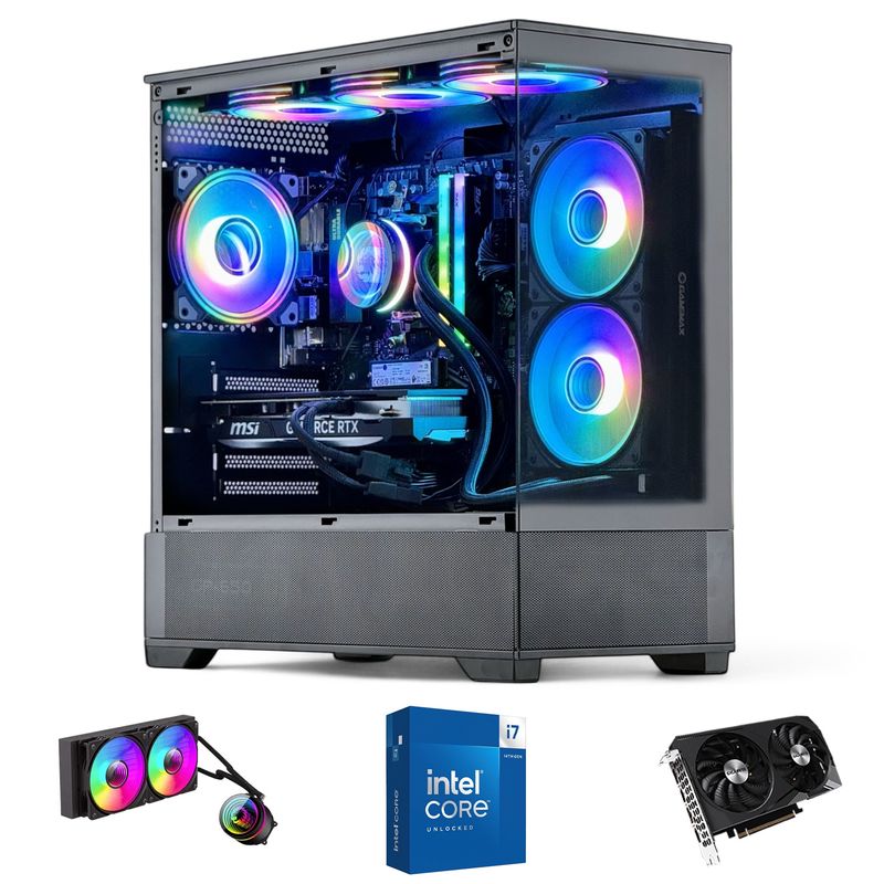 HYPERPC - PC GAMER INTEL CORE i7 14700K 32gb DDR5 2Tb RTX 5070 12Gb WiFi
