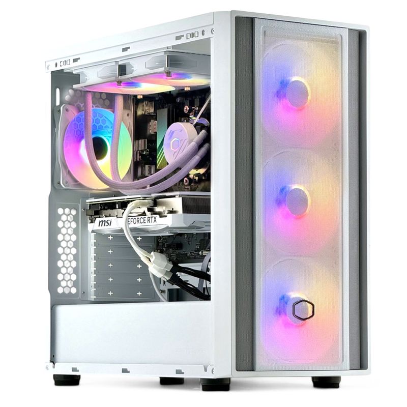 HYPERPC - PC GAMER Blanco INTEL CORE i7 14700K 32gb DDR5 2Tb RTX 5070 12Gb WiFi