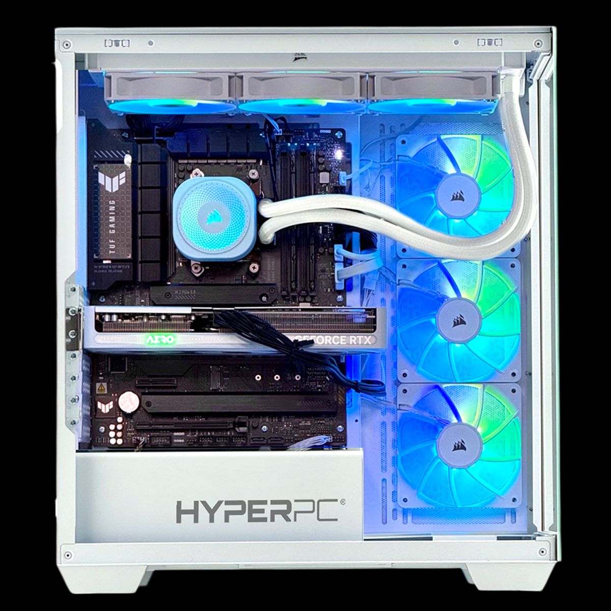 HYPERPC - PC GAMER Blanco INTEL CORE i9 14900KF 32Gb DDR5 2Tb RTX 5070
